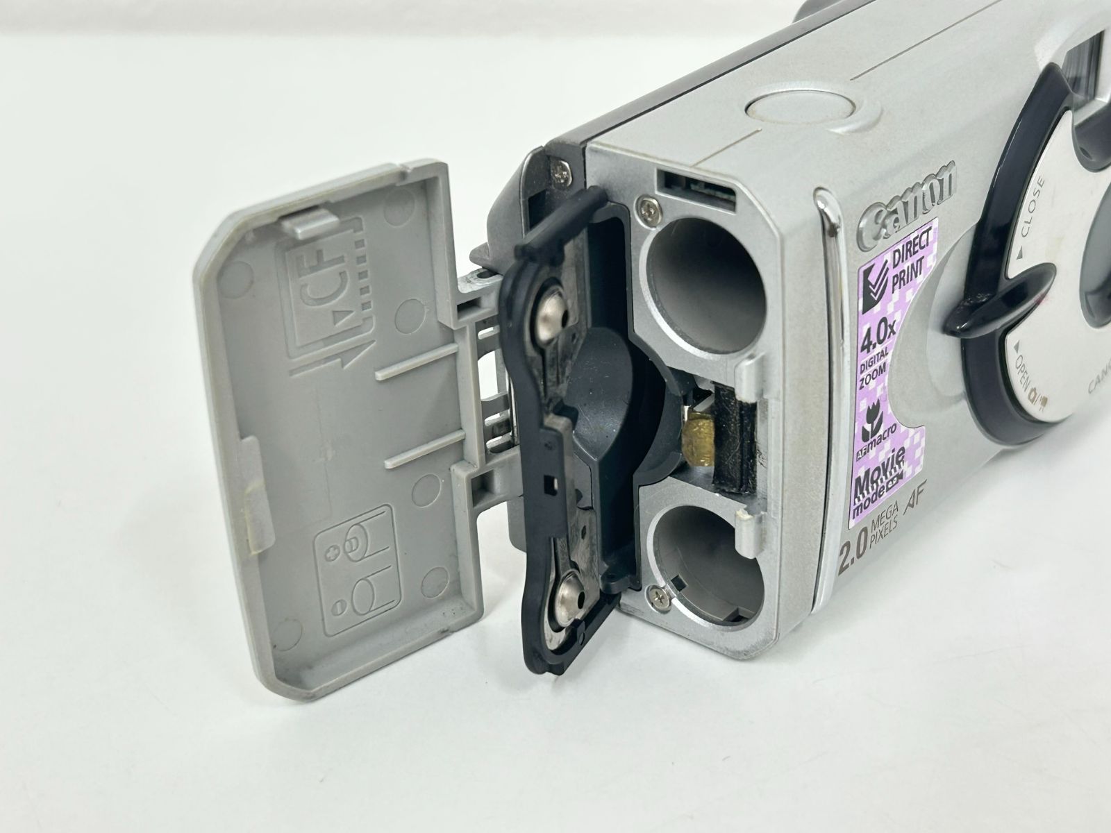 F-5 Canon/キャノン PowerShot A200 デジカメ PC1025 シルバー