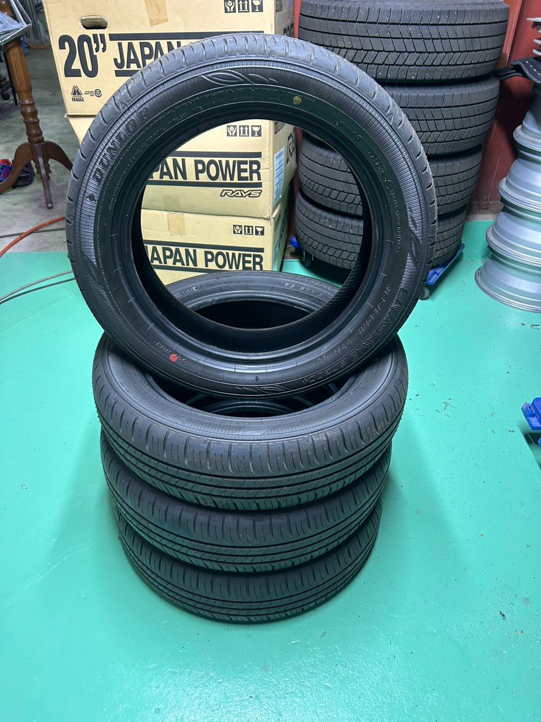 DUNLOP ENASAVE EC300+ 165/60R15 77H 2025年製 新品サマータイヤ4本