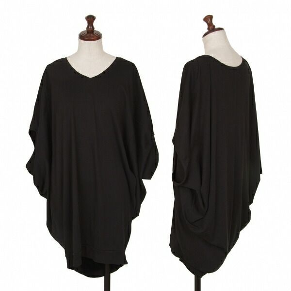 ワイズY's コットンパネル切替デザイントップス 注文 黒2 中古】ワイズ