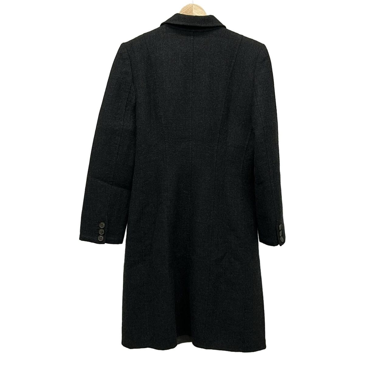 FOXEY(フォクシー) コート サイズ40 M レディース美品 - ダークグレー