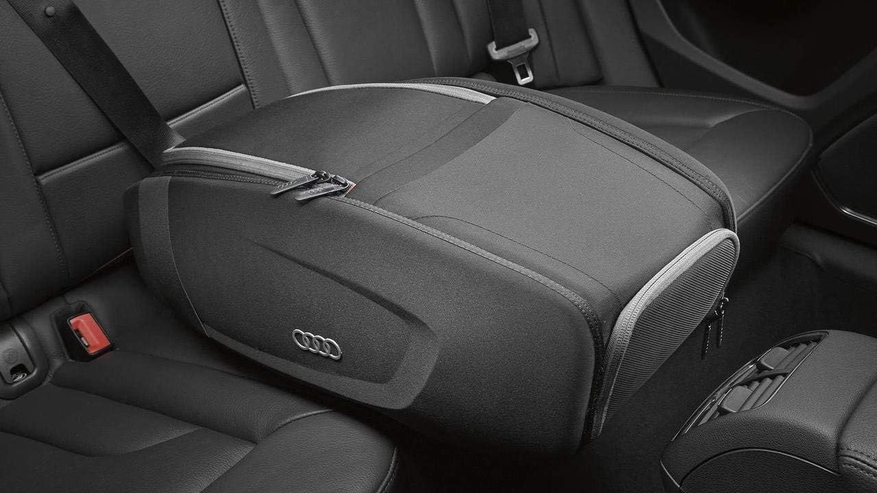 Audi アウディ Q 8 A 4 7 など リア シート ストレージ バッグ ボックス 黒 ブラック 靴入れ ヒール入れ 収納バッグ バック 滑り止め加工 品