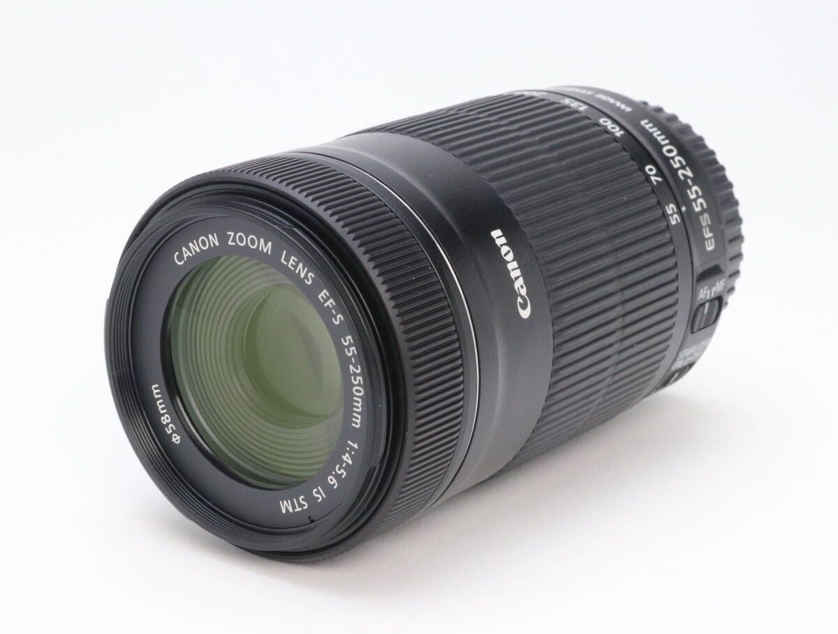 AA 上品 Canon キヤノン EF S 55 250 mm F 4 5 6 IS STM 初期不良 対応 212 32