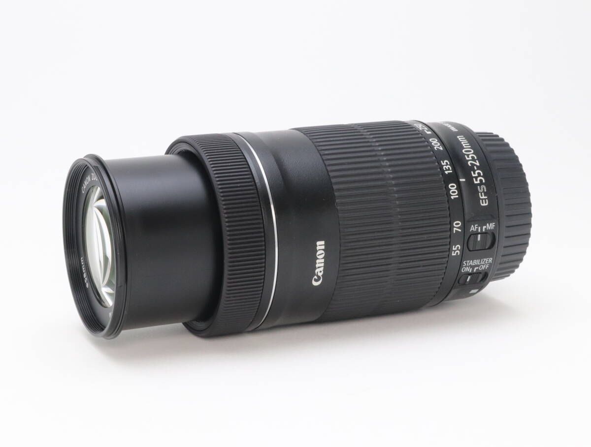  AA 上品 Canon キヤノン EF S 55 250 mm F 4 5 6 IS STM 初期不良 対応 212 32 レンズ(ズーム) カメラ
