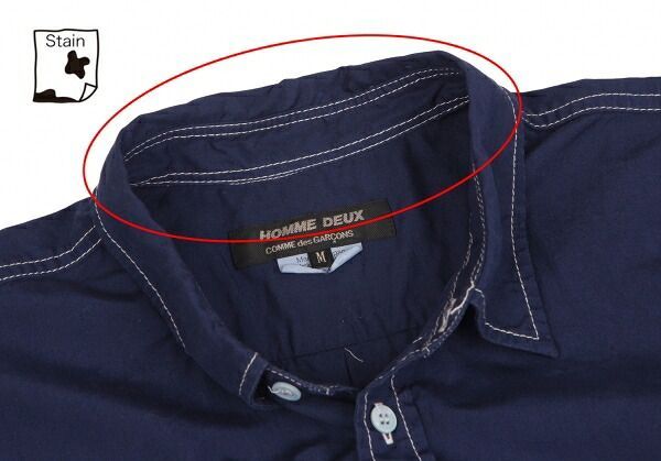 コムデギャルソン オムドゥCOMME des GARCONS HOMME DEUX コットン