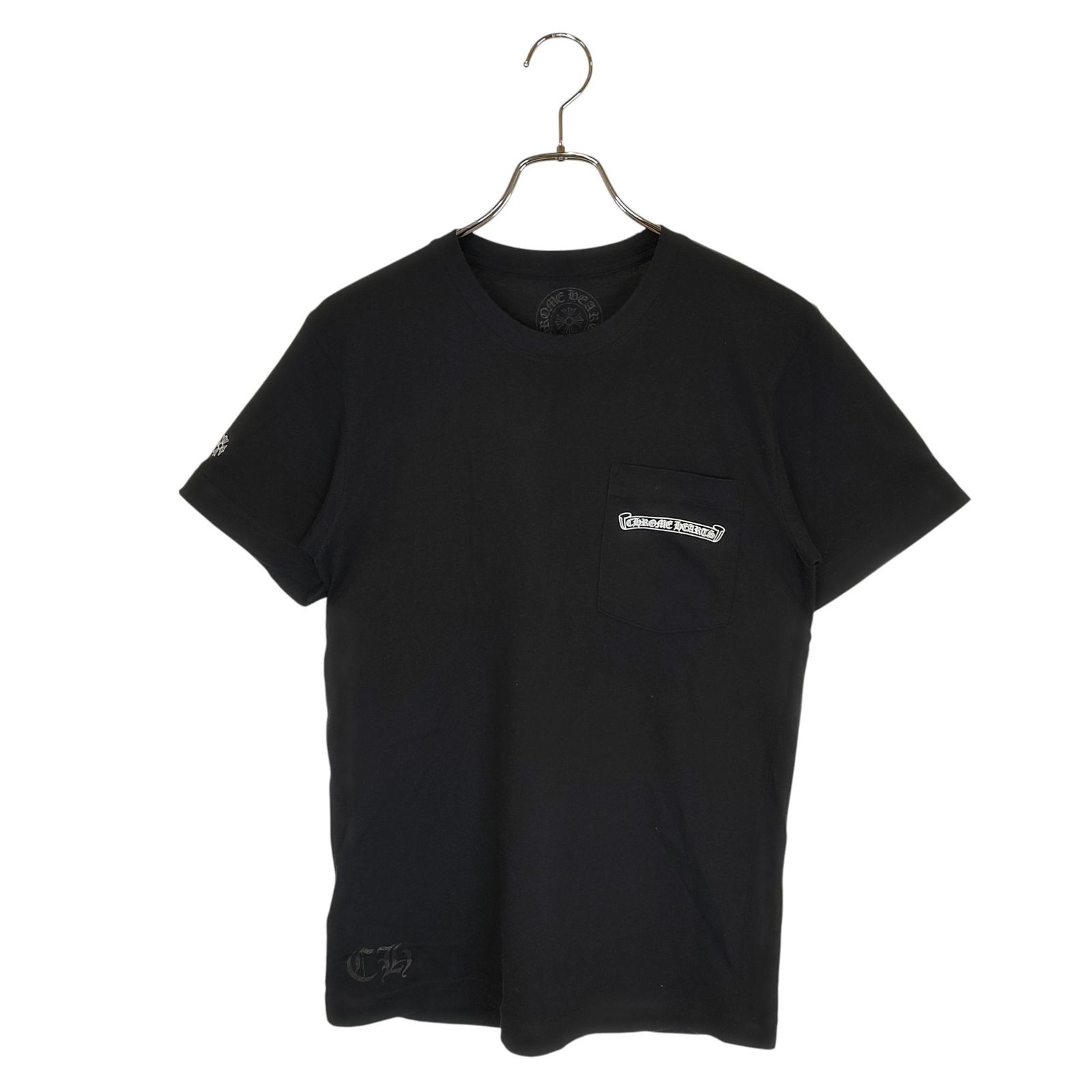 クロムハーツ　セメタリークロス　ポケット Tシャツ CHROME クロムハーツ ポケット付き セメタリークロス CH Tシャツ