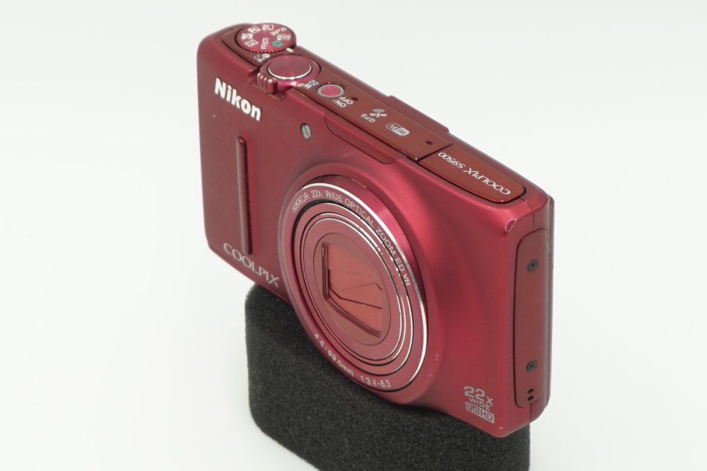 Nikon デジタルカメラ COOLPIX S 9500 光学22倍ズーム Wi Fi対応 ヴェルヴェットレッド RD