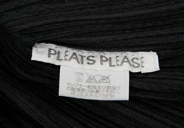 プリーツプリーズPLEATS PLEASE メッシュレイヤード消しプリーツタンク