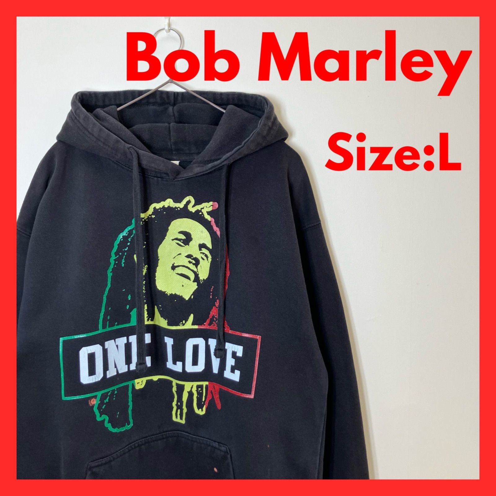 たけしさん専用！ボブマーリー BOBMARLEY スウェット 古着 美品】古着 バンド スウェットパーカー ボブ・マーリー レゲエ メンズ