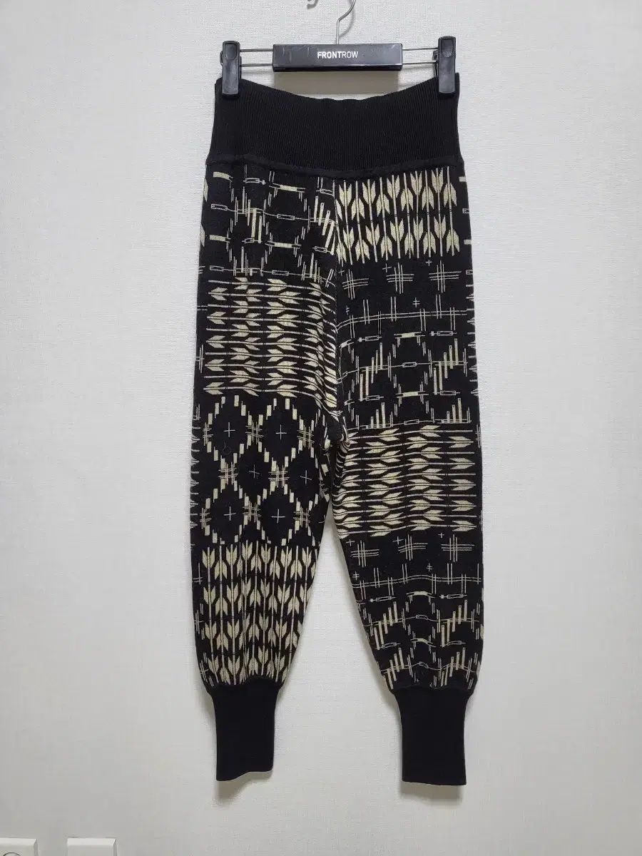 快適な服がお好きな方 bnx ウール ニット バギー パンツ 55-77