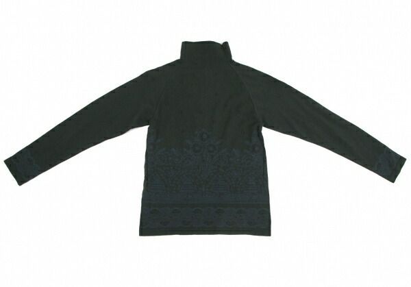 イッセイミヤケ ハートISSEY MIYAKE HaaT エスニック柄ラグランモック