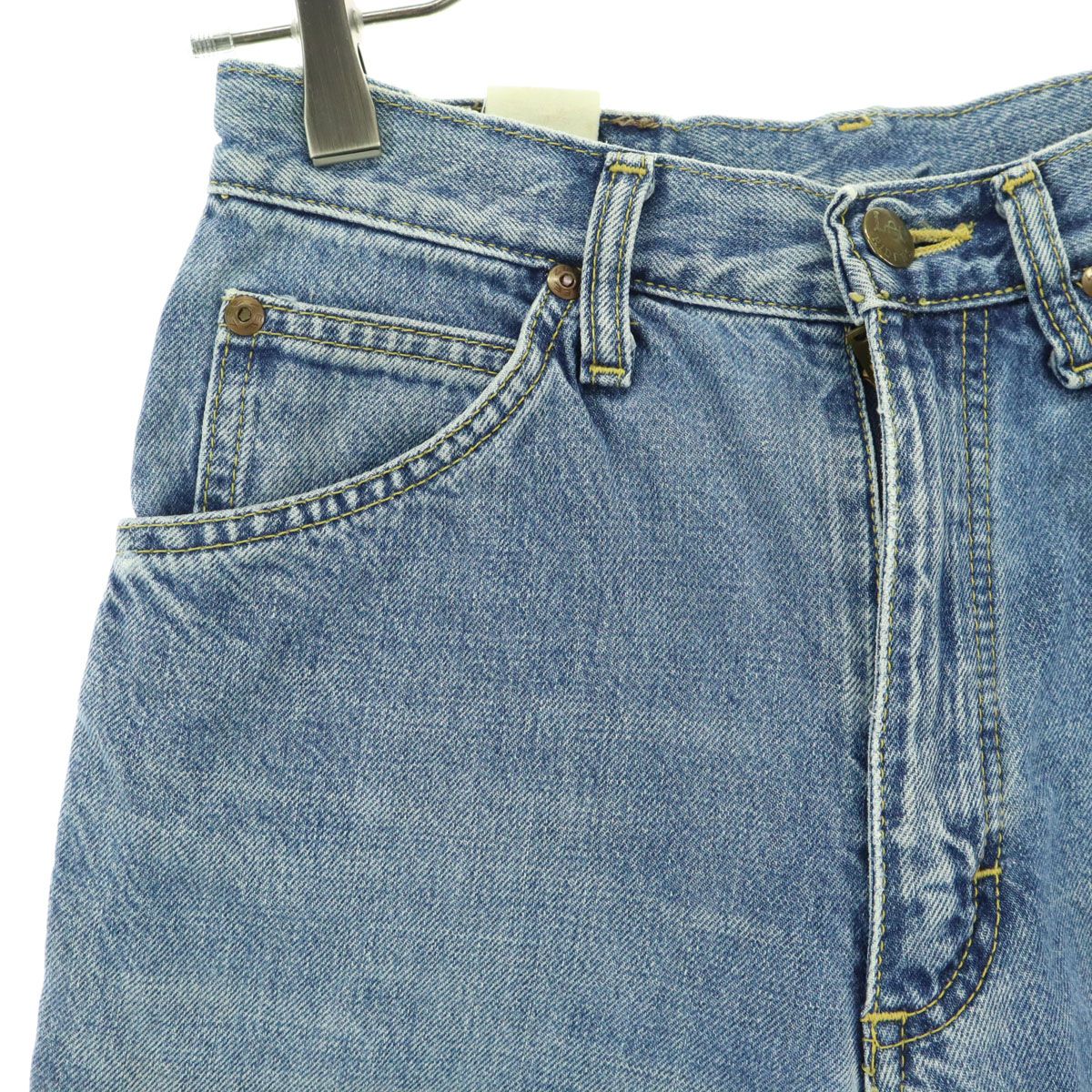 Lee リー 日本製 ストレートデニムパンツ ブルー レディース 古着 