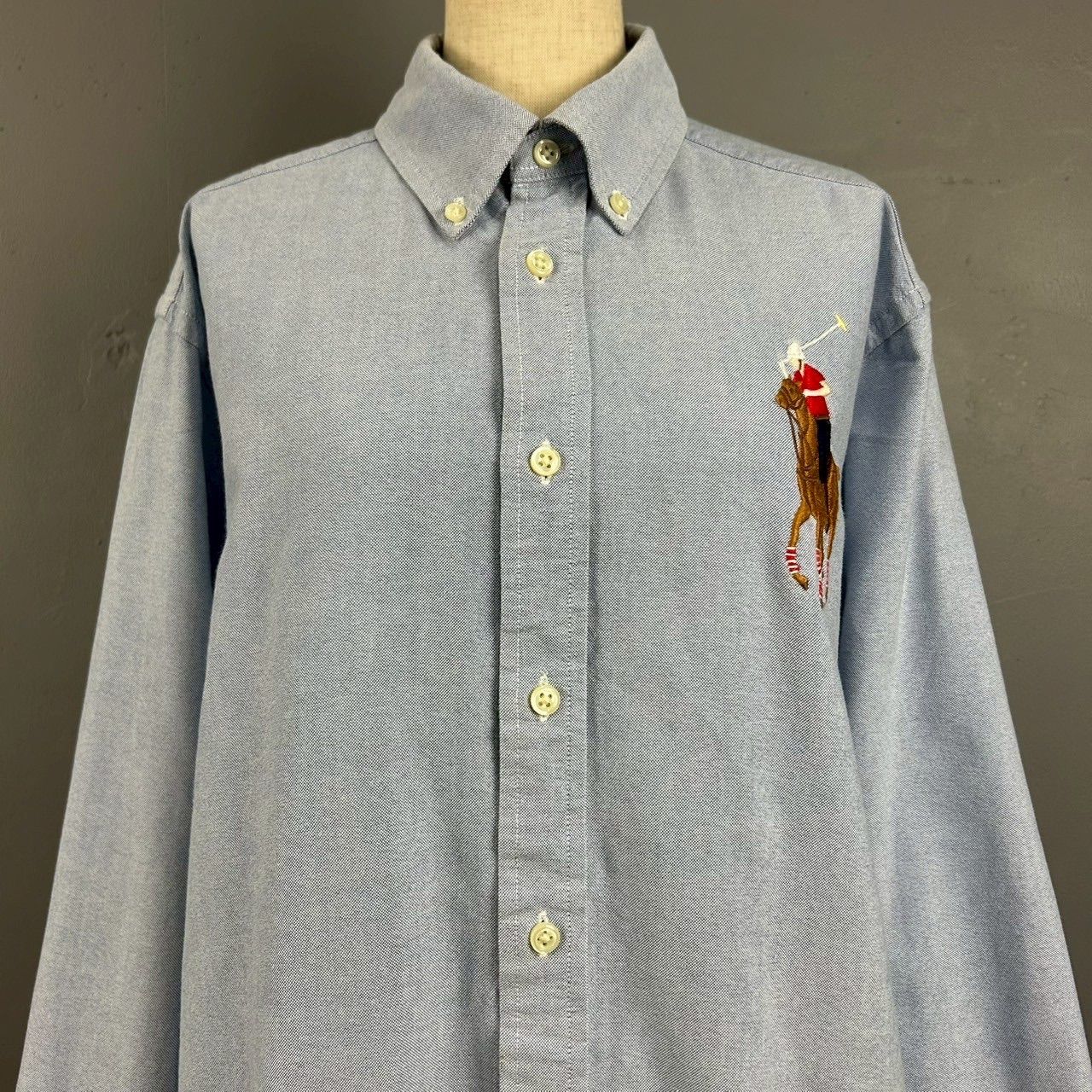 Ralph Lauren L/S Button-down Shirt Big Pony ラルフローレン 長袖 