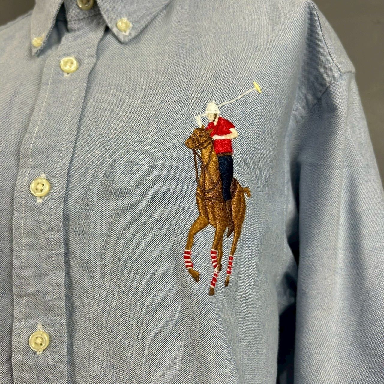 Ralph Lauren L/S Button-down Shirt Big Pony ラルフローレン 長袖 