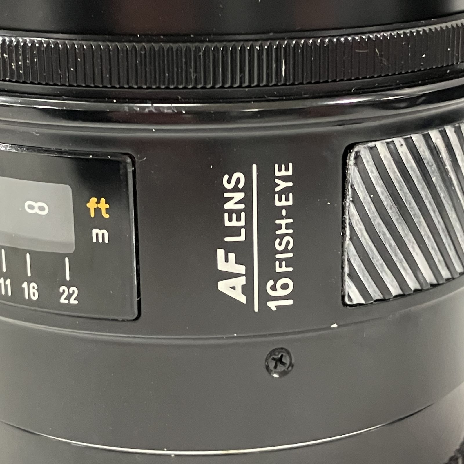 MINOLTA 16mm F2.8 AF FISH-EYE ミノルタ フィッシュアイ 単焦点