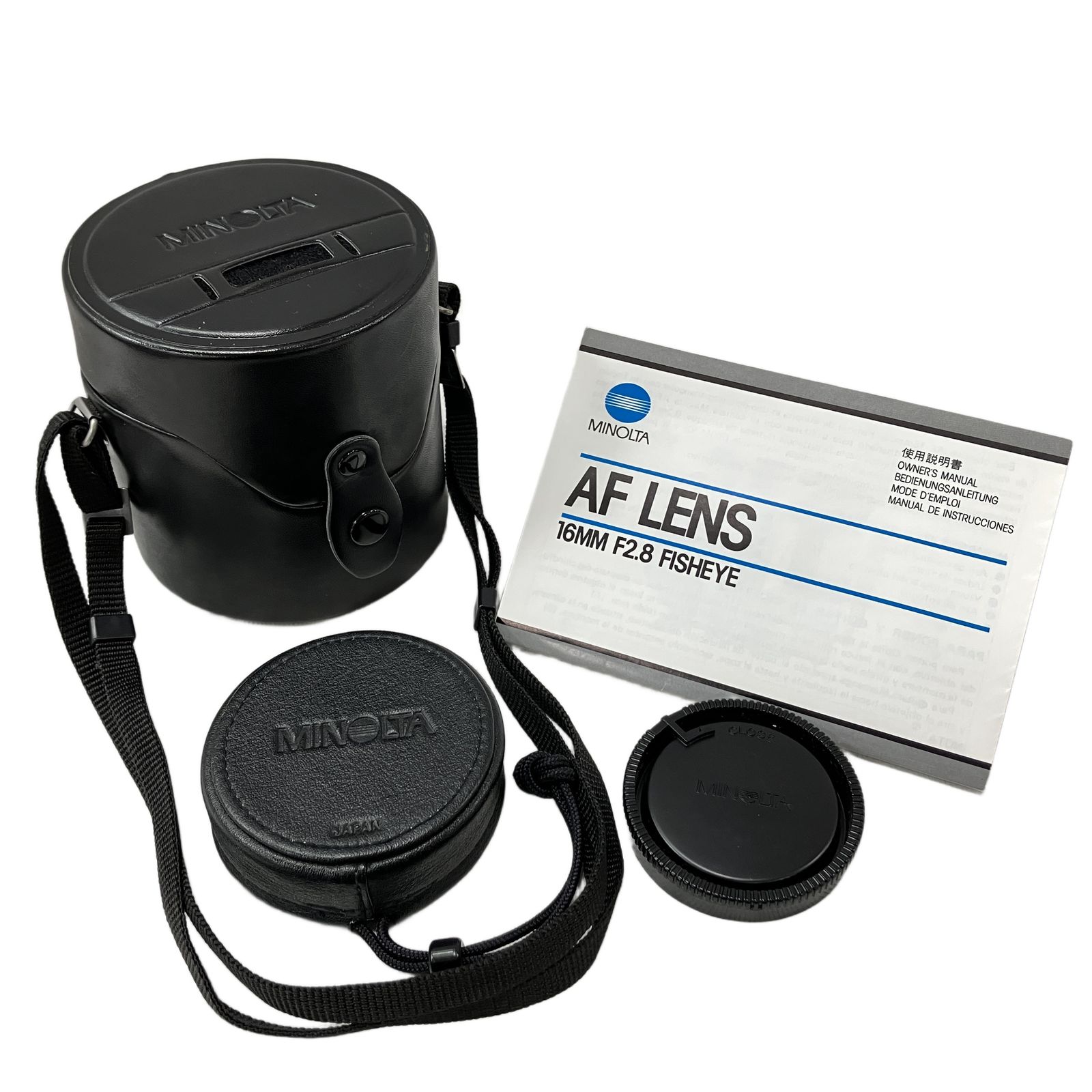 MINOLTA 16mm F2.8 AF FISH-EYE ミノルタ フィッシュアイ 単焦点