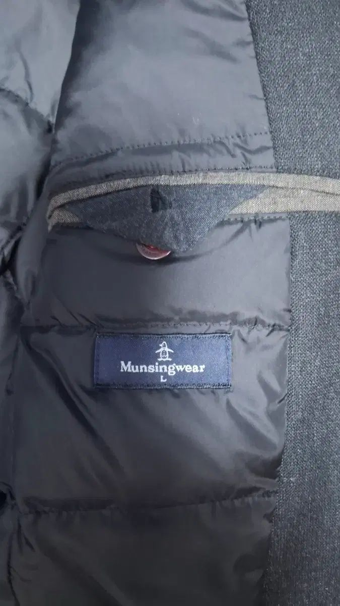 マンシングウェア グースダウン ウール ストレッチ ダウン ジャケット 100