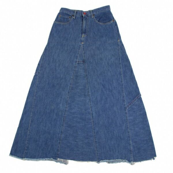 HYSTERIC GLAMOUR KINKY JEANS ミニスカート HYSTERIC GLAMOUR（ヒステリックグラマー） デニムスカート バック