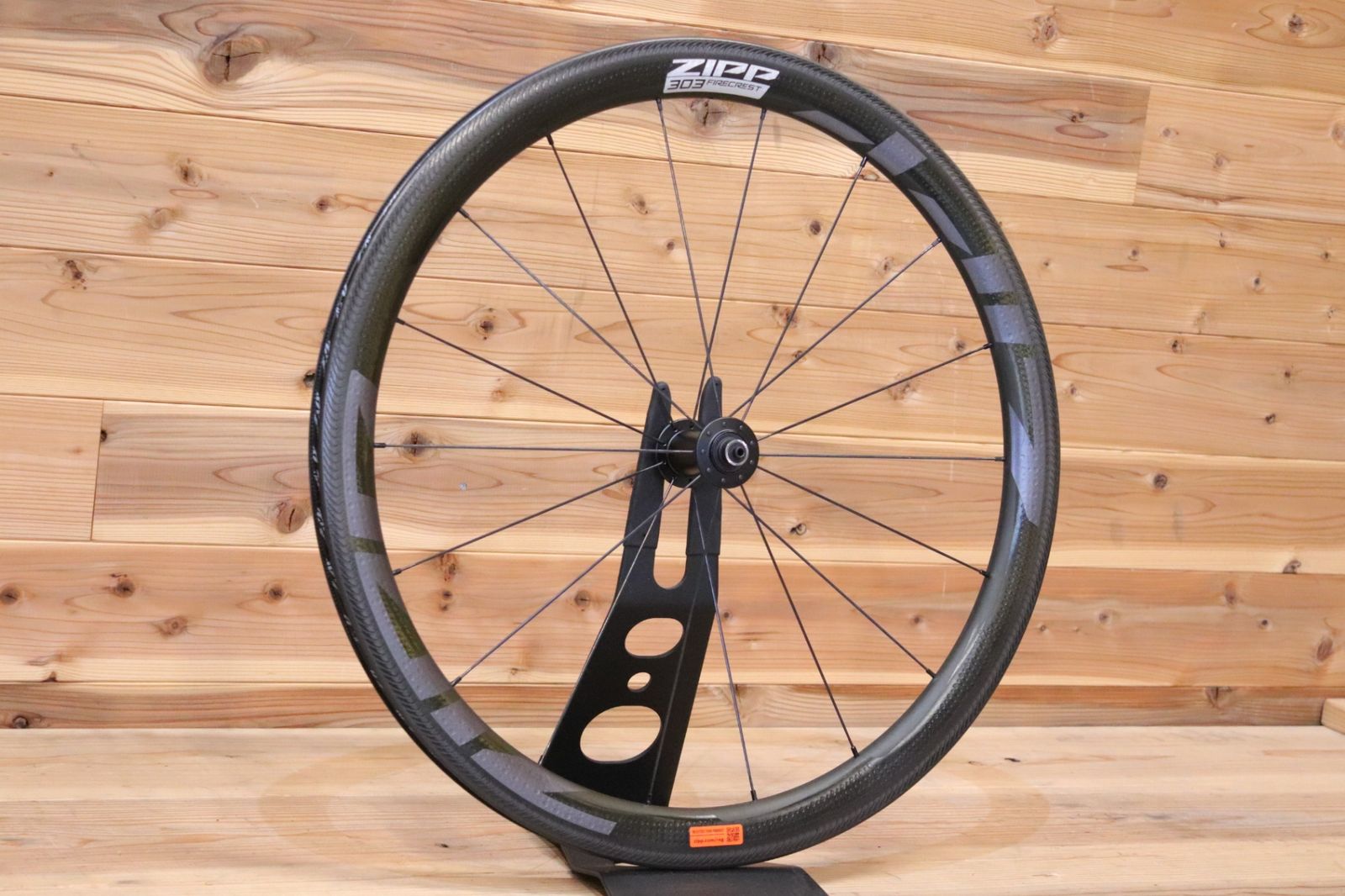チューブラーカーボンホイール（ZIPP 303 Firecrest）・前輪のみ