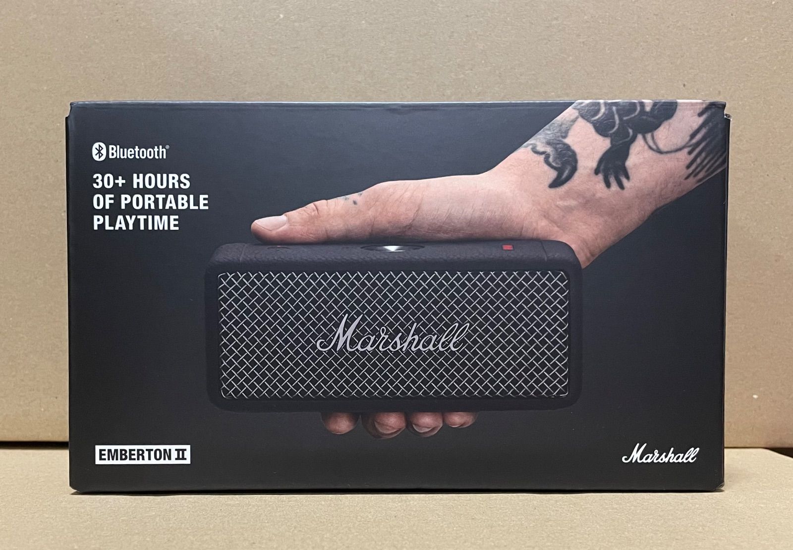 新品未開封】Marshall ワイヤレス ポータブル 防水 スピーカー