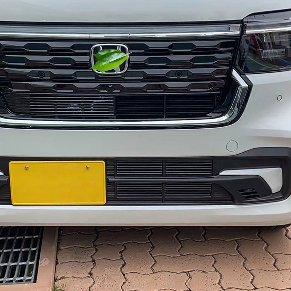 送料無料】24年式ホンダN-BOX CUSTOM専用下中網フロントグリル装飾【艶