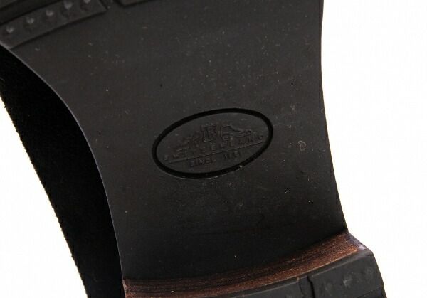 バリーBALLY ハラコ切替スエードローファー 黒茶他4（24位）