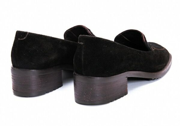 バリーBALLY ハラコ切替スエードローファー 黒茶他4（24位）