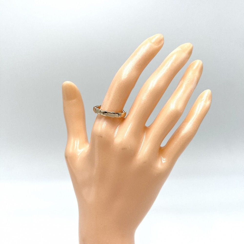 ブルガリ 指輪 レディース セルペンティ ヴァイパー ジュエリー 18金PG Au 750 BVLGARI K 18ピンクゴールド 約12.5号 349652 約4.4 g 品