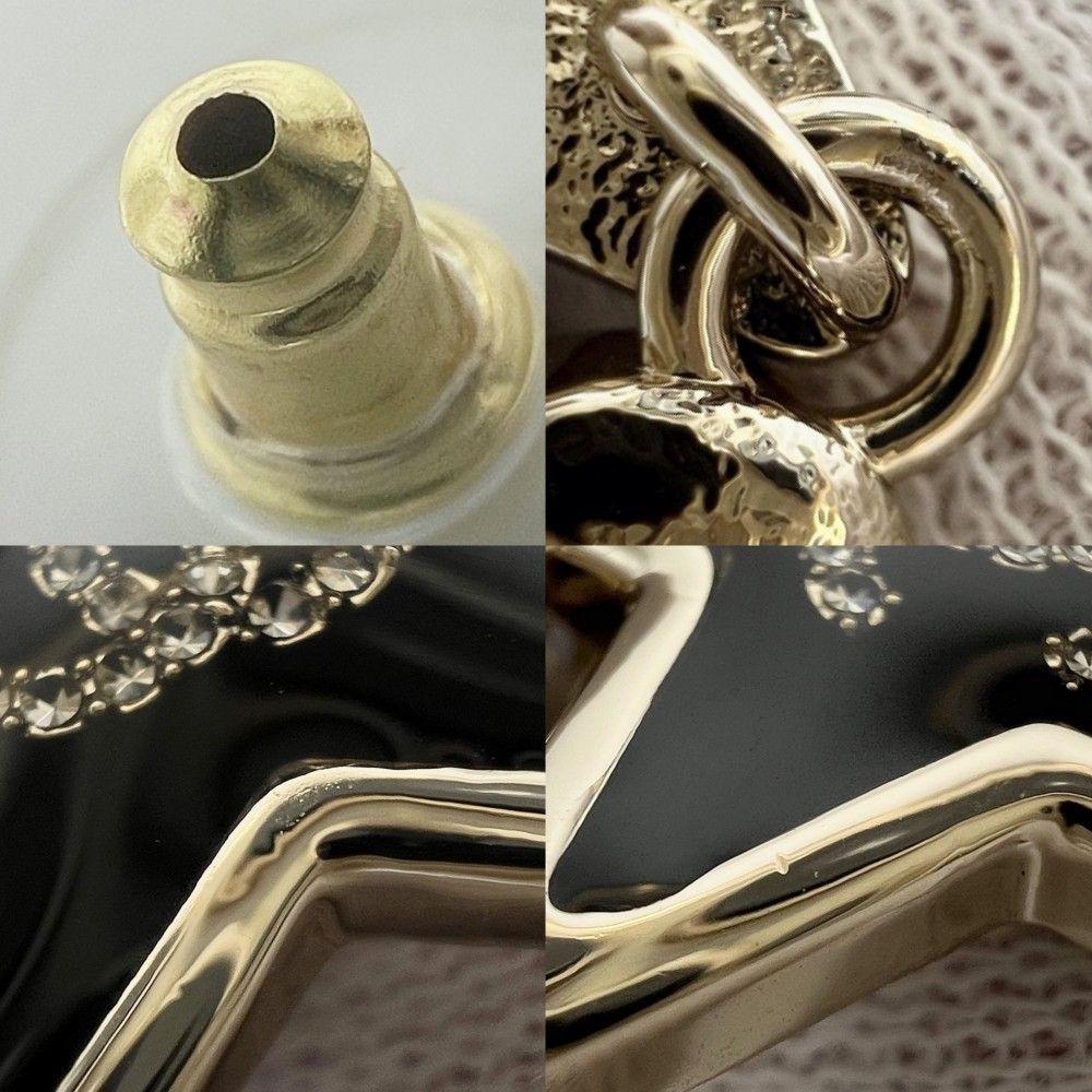 美品CHANELシャネル　スターココマークピアス シャネル ピアス レディース ココマーク スイング アクセサリー スター