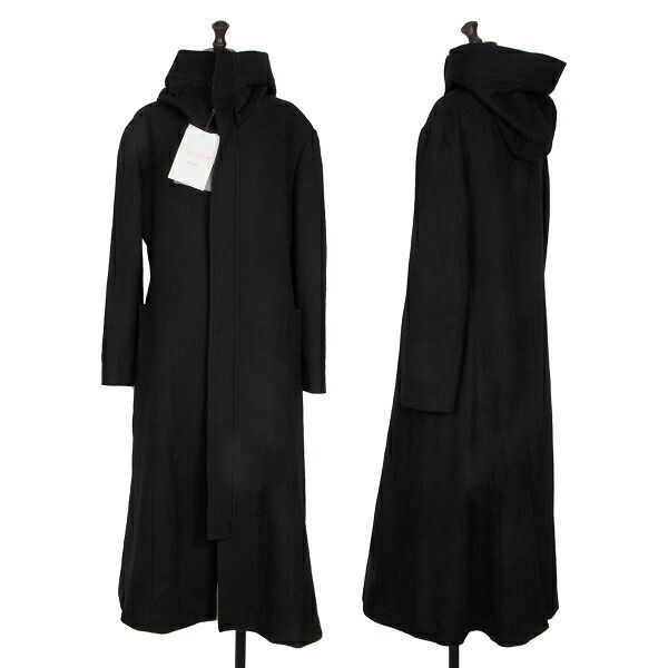 ヨウジヤマモト ノアールYohji Yamamoto NOIR ウールフードジップ