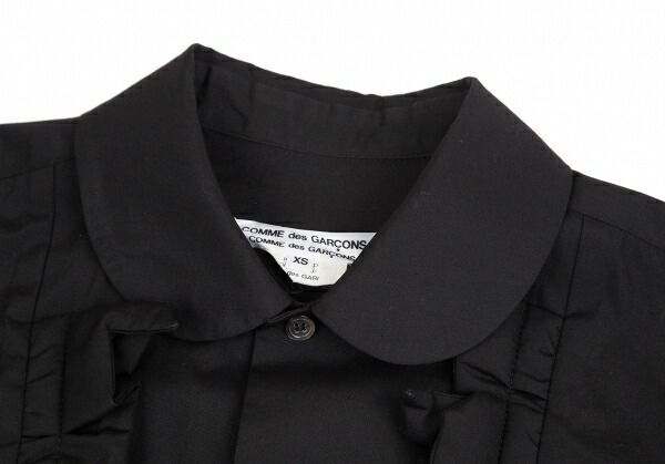 フリルラウンドカラーシャツ フリルラウンドカラーシャツ