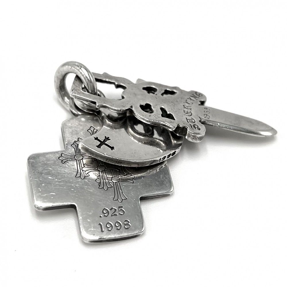 クロムハーツ ペンダントトップ メンズ ダガー スリートリンケッツ