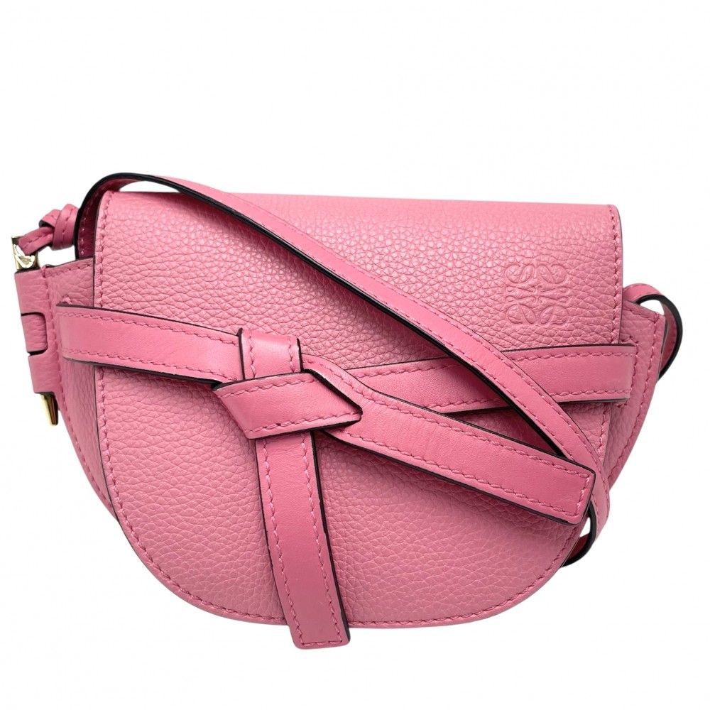 ロエベ ショルダーバッグ レディース アナグラム ゲートバッグミニ