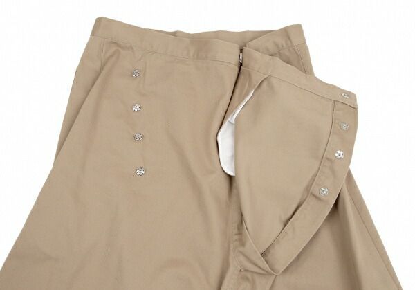 ストア ワイズY's コットンフロントラップスナップボタンサルエル