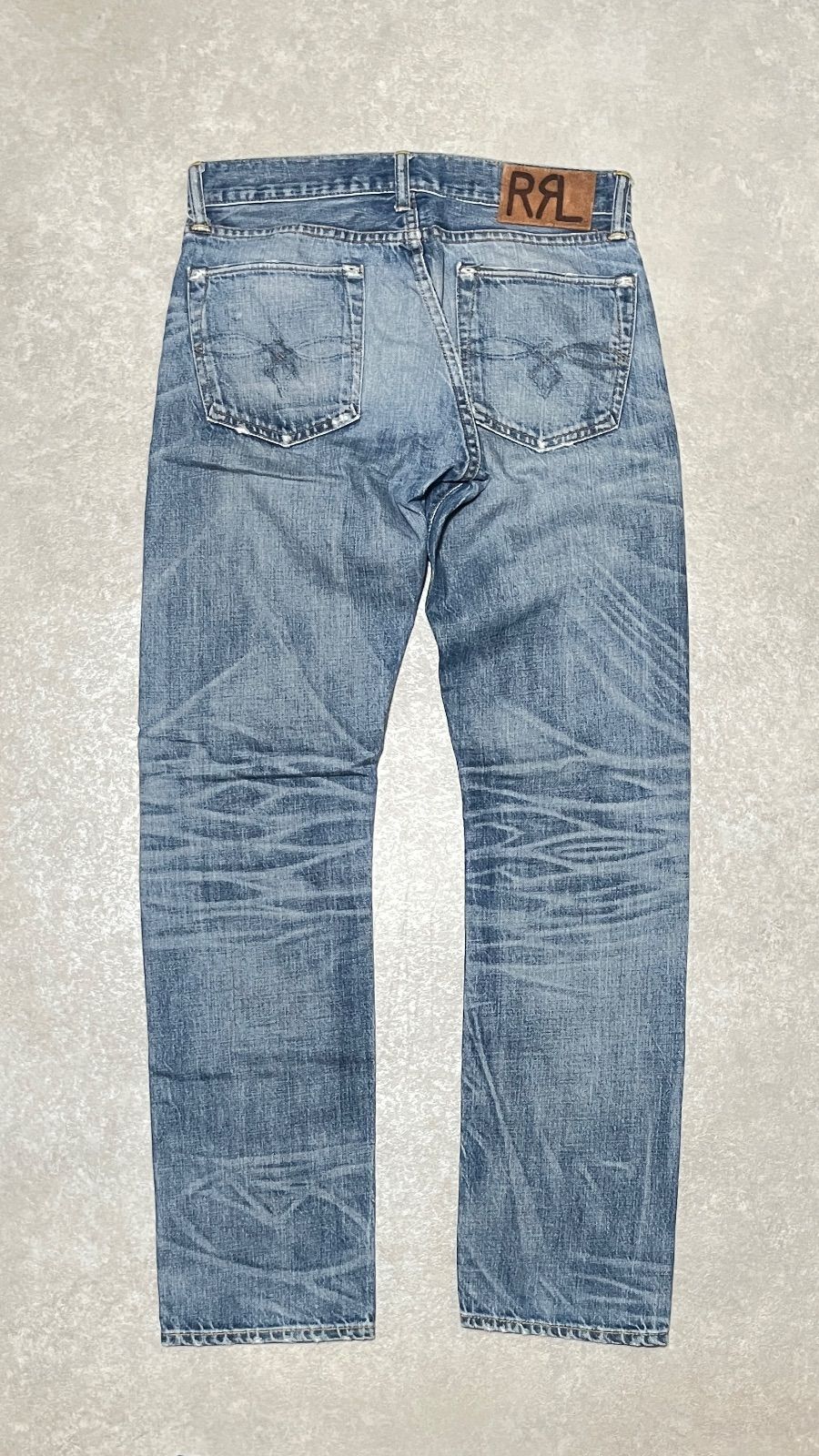 レア ジョニーデップ 来日着用 RRL ラルフローレン ダメージリペア