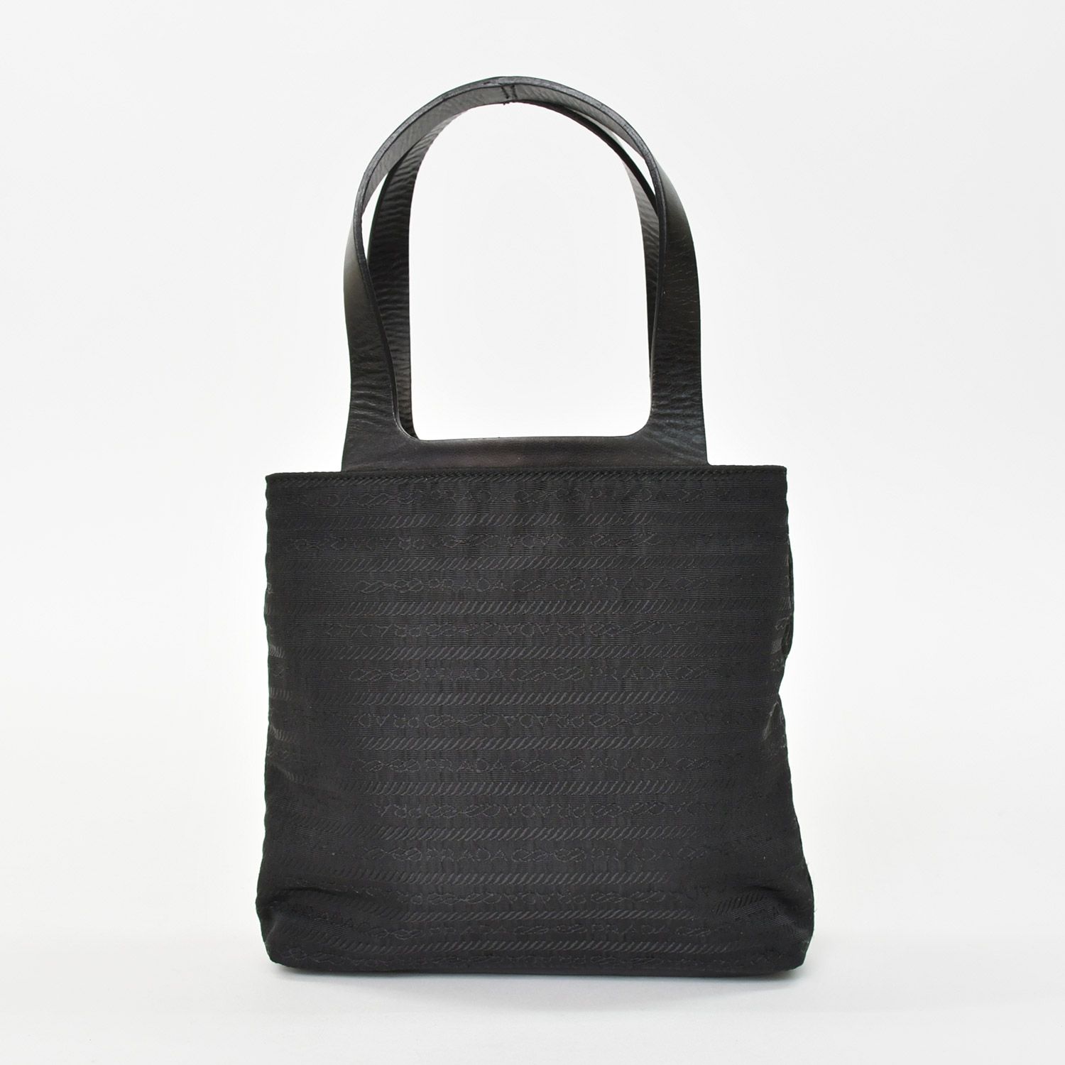 極美品 PRADA プラダ ハンドバッグ トートバッグ 裏地デザイン