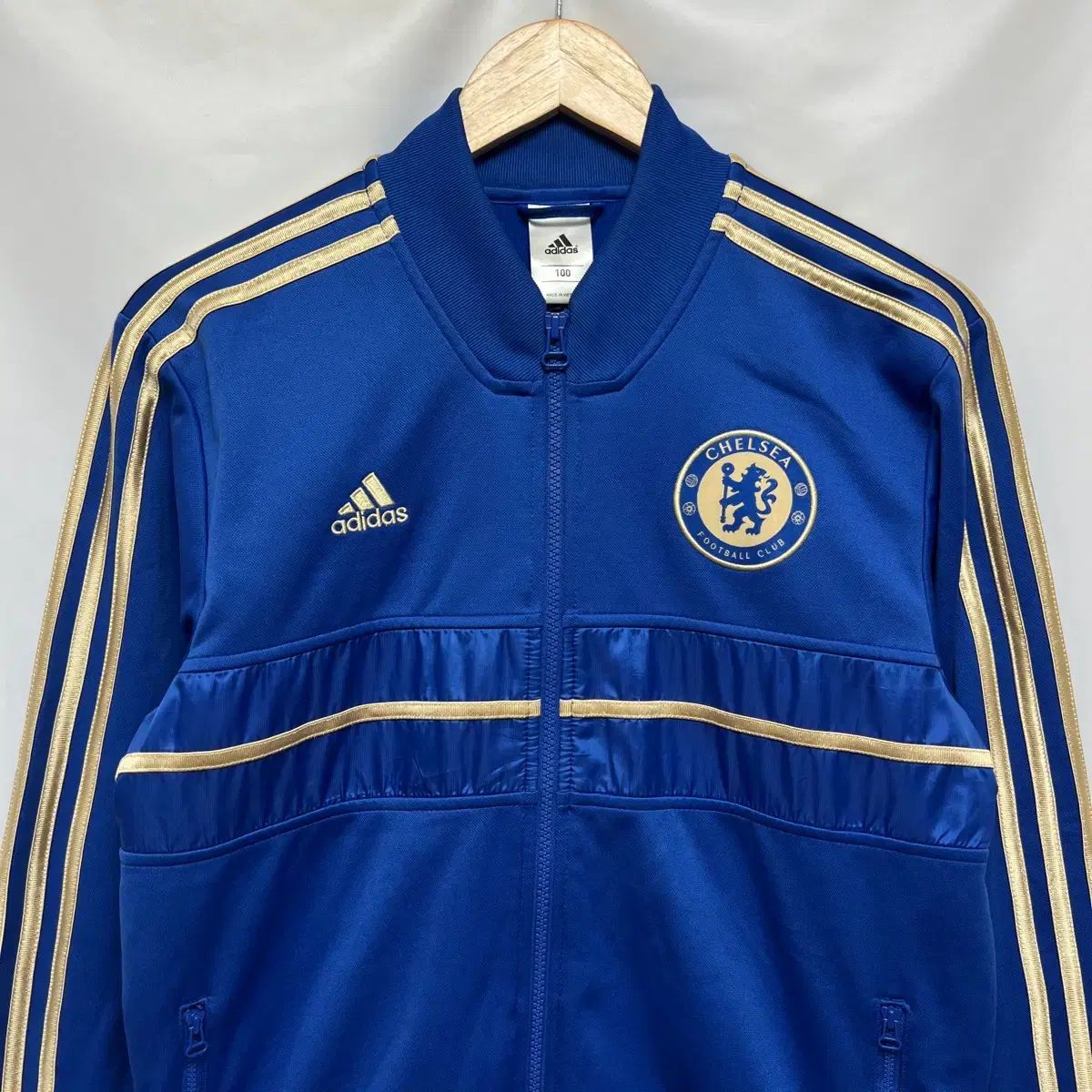 正規品/100 アディダス チェルシー 12-13 GOLD & BLUE アンセム