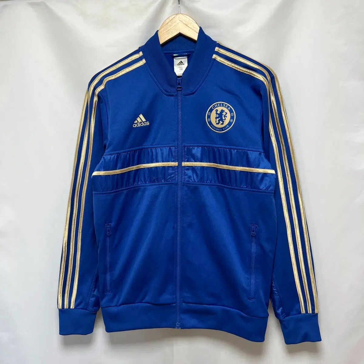 正規品/100 アディダス チェルシー 12-13 GOLD & BLUE アンセム