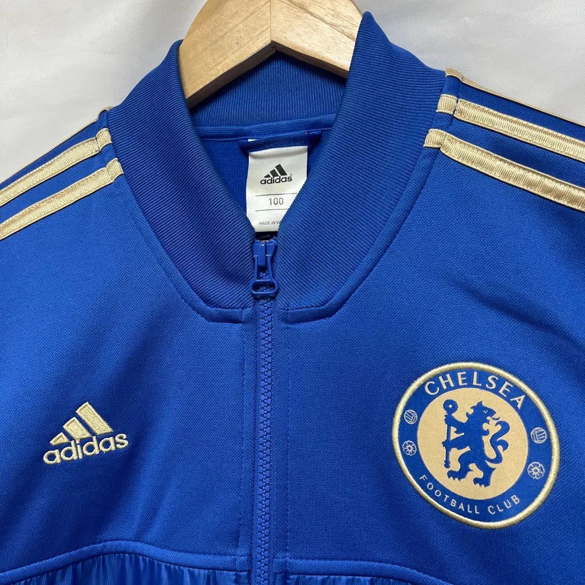 正規品/100 アディダス チェルシー 12-13 GOLD & BLUE アンセム