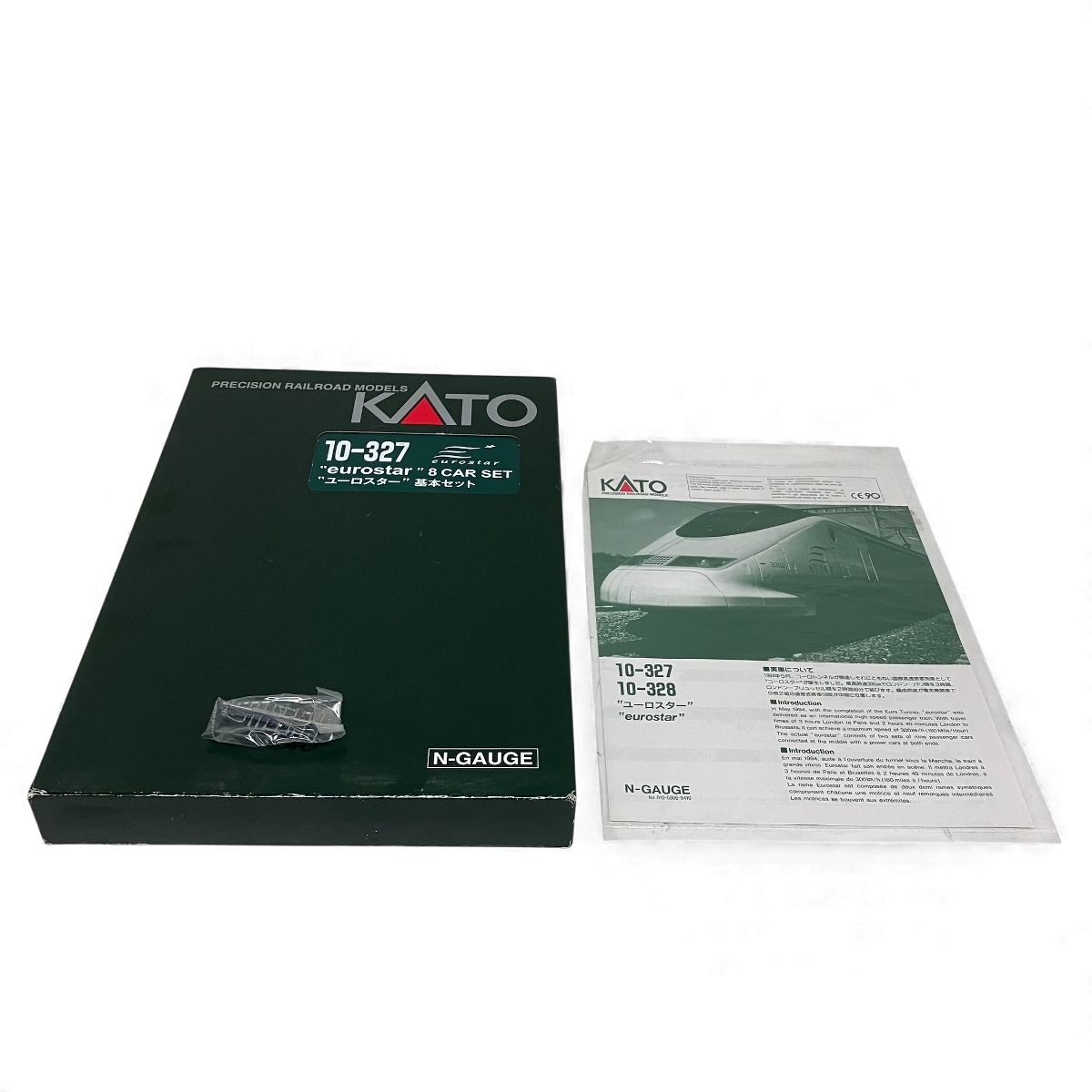 KATO 10-327 ユーロスター 基本セット 8両 鉄道模型 Nゲージ 中古 良好