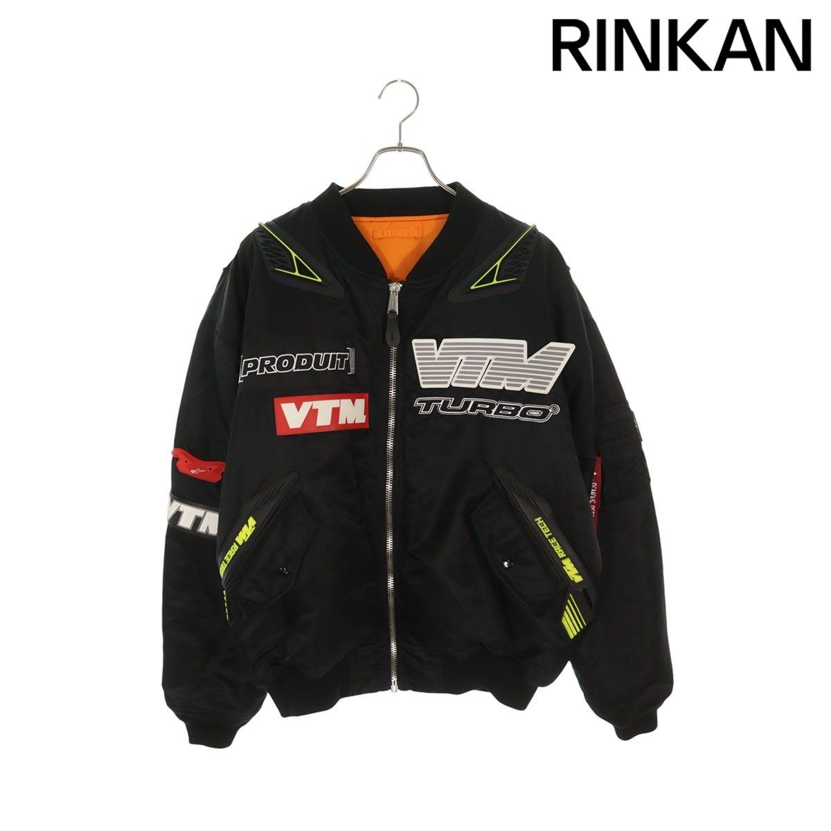 ヴェトモン 20 SS レーシングボンバーブルゾン メンズ S
