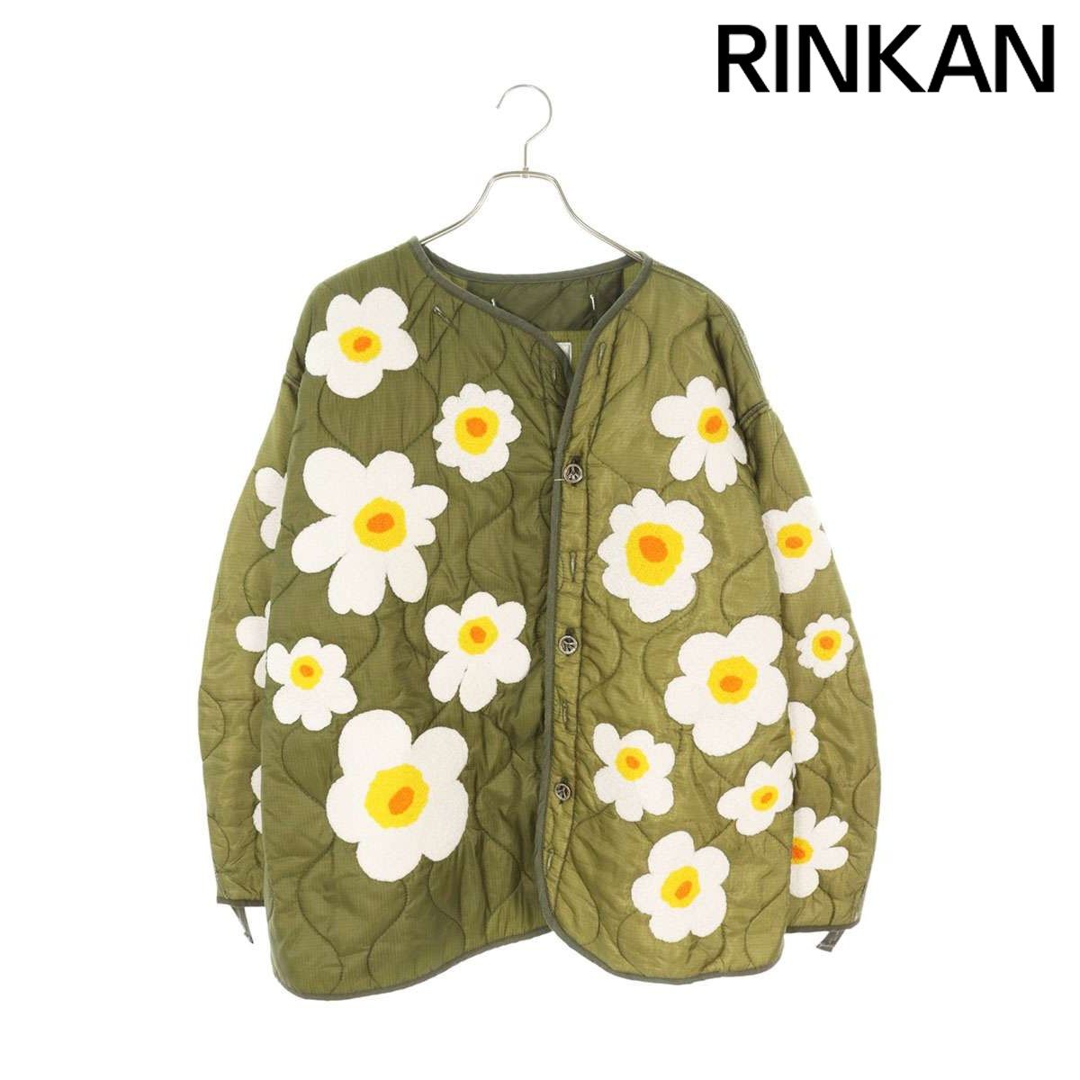 レディメイド LINER JACKET KHAKI RE NY KH 00 260 フラワー刺繍ライナーブルゾン メンズ