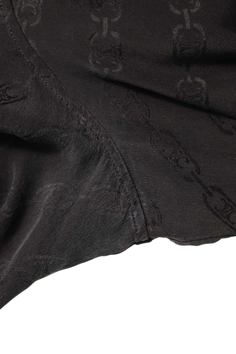 セリーヌ 2C028876H トリオンフ総柄シルク長袖シャツ メンズ 43 - メルカリ