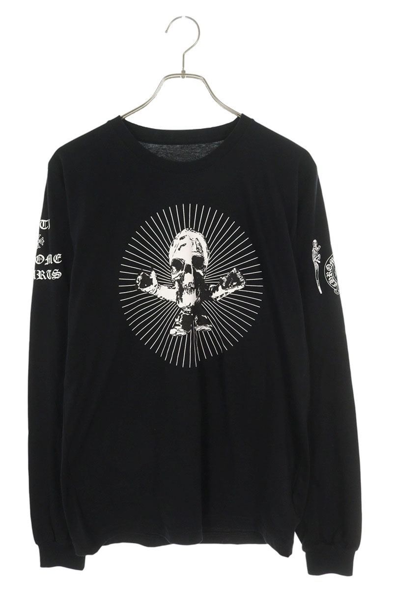 クロムハーツ CH L S 1 FOTIプリント長袖カットソー メンズ M