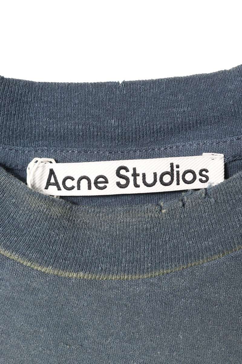 アクネストゥディオズ FN-UX-TSHI000016 ヴィンテージ加工ロゴプリント