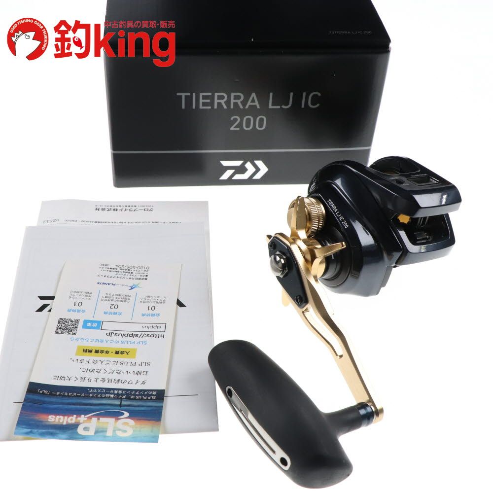 ダイワ 23 ティエラLJ IC 200 A 085 M 太刀魚 タチウオ オフショア ベイトリール ロッド リール ルアー