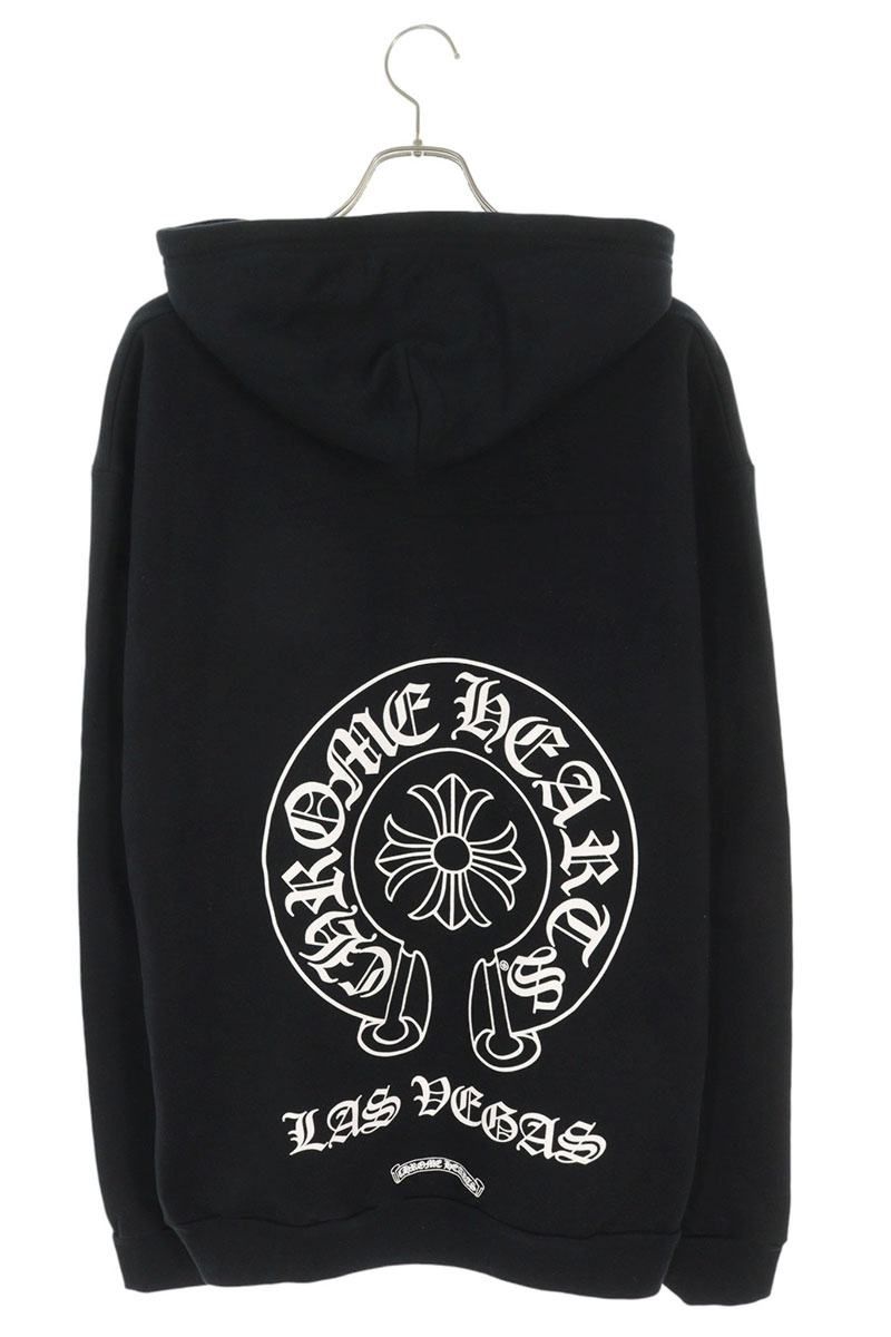 クロムハーツ SWTSHRT HD ZIP LTD ラスベガス限定バックホースシュー