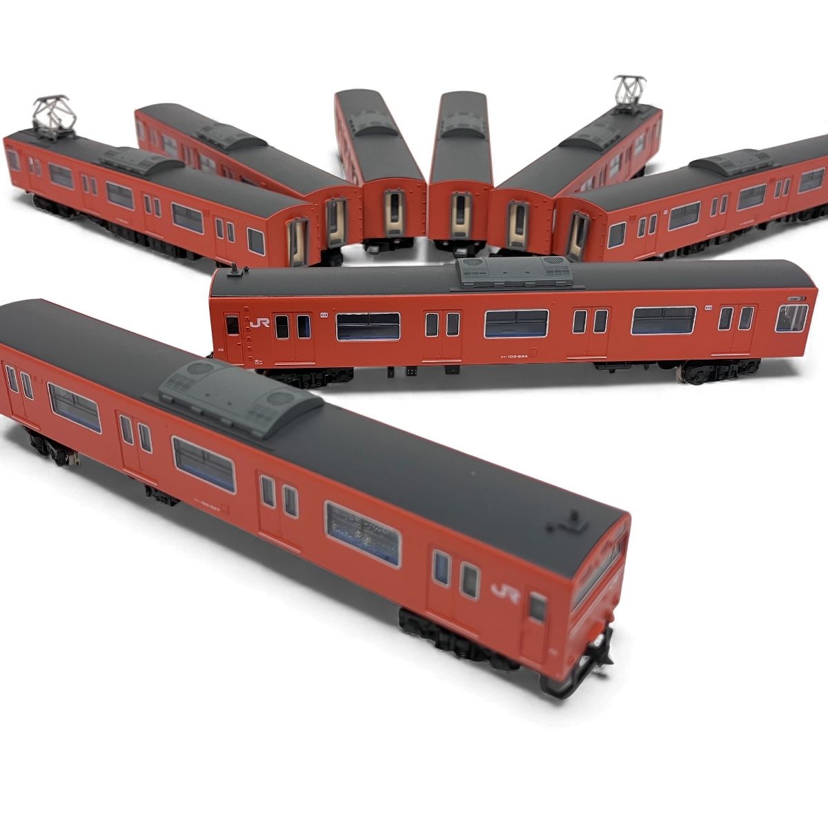 MICRO ACE A 0411 103系 西日本更新車 8両セット Nゲージ 鉄道模型 マイクロエース 良好