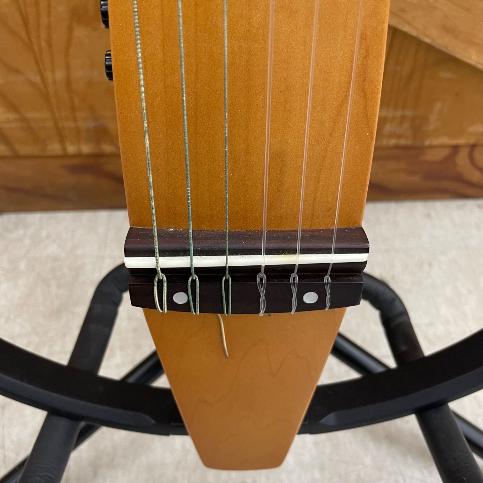 中古品】 YAMAHA ヤマハ サイレントギター SLG-100N 純正ソフトケース