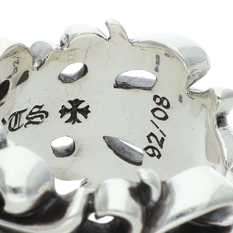 クロムハーツ DBL FLRL CRS/ダブルフローラルクロス シルバーリング