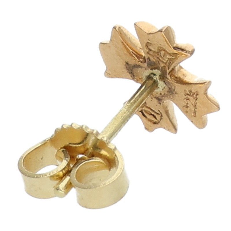 クロムハーツ 22K No2 CH PLS DIA/22KCHプラススタッド 1ダイヤ